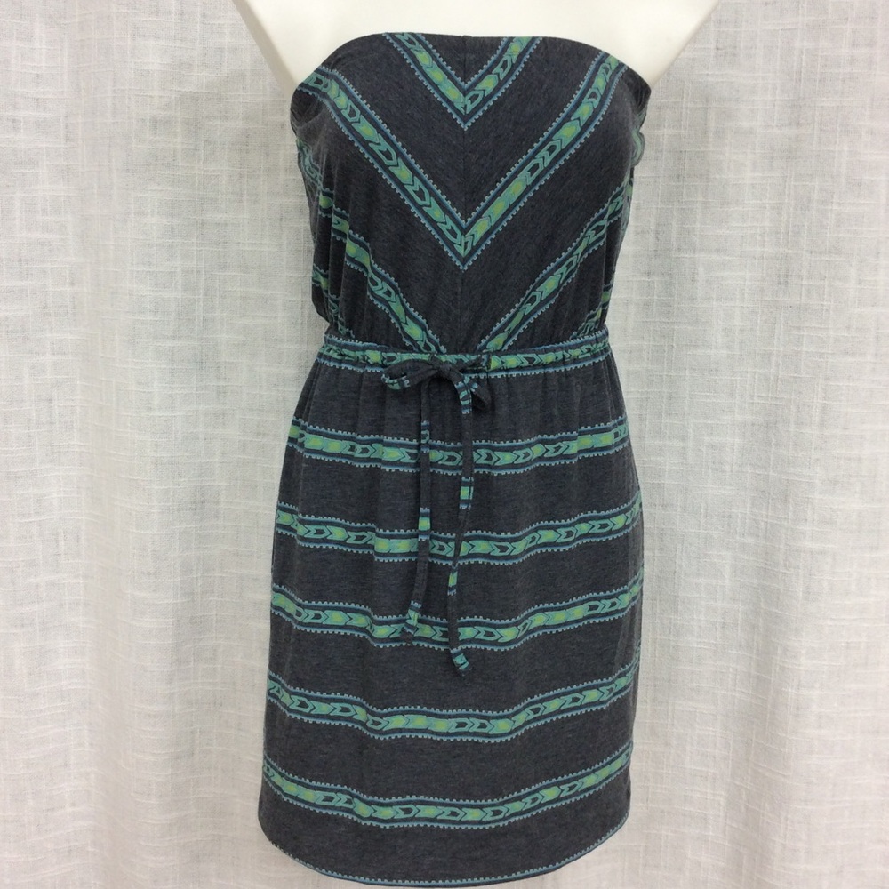 Mossimo Small Strapless Aztec Dress